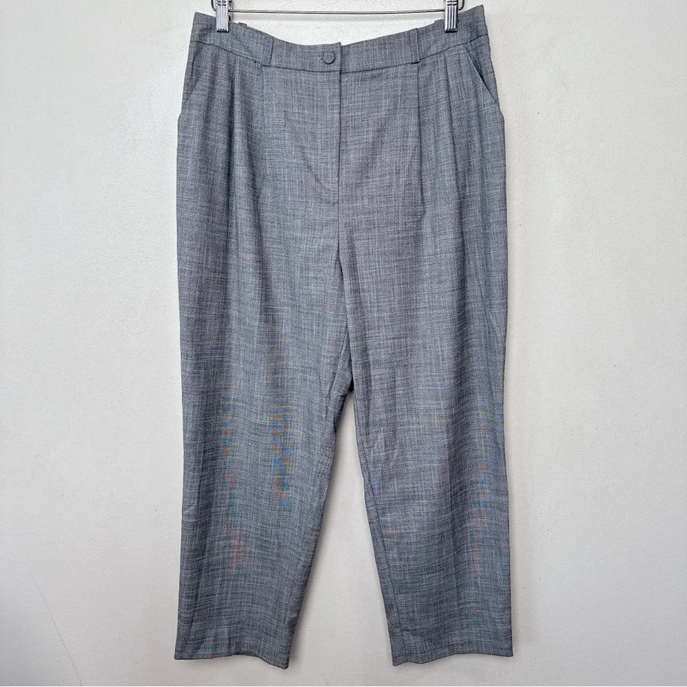 Topshop Womens 10 Pleated Trouser Ankle Pant